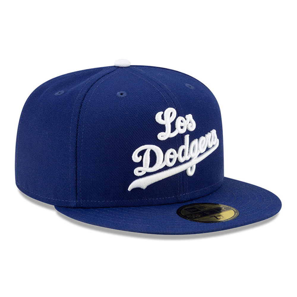 Official New Era LA Dodgers MLB City Connect Blue 59FIFTY Fitted Cap  B3011_263