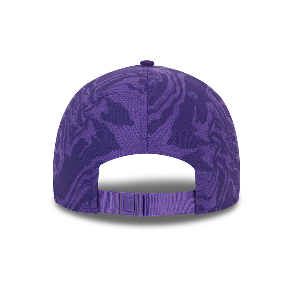 LA Lakers Seasonal Camo Purple 9FORTY Cap