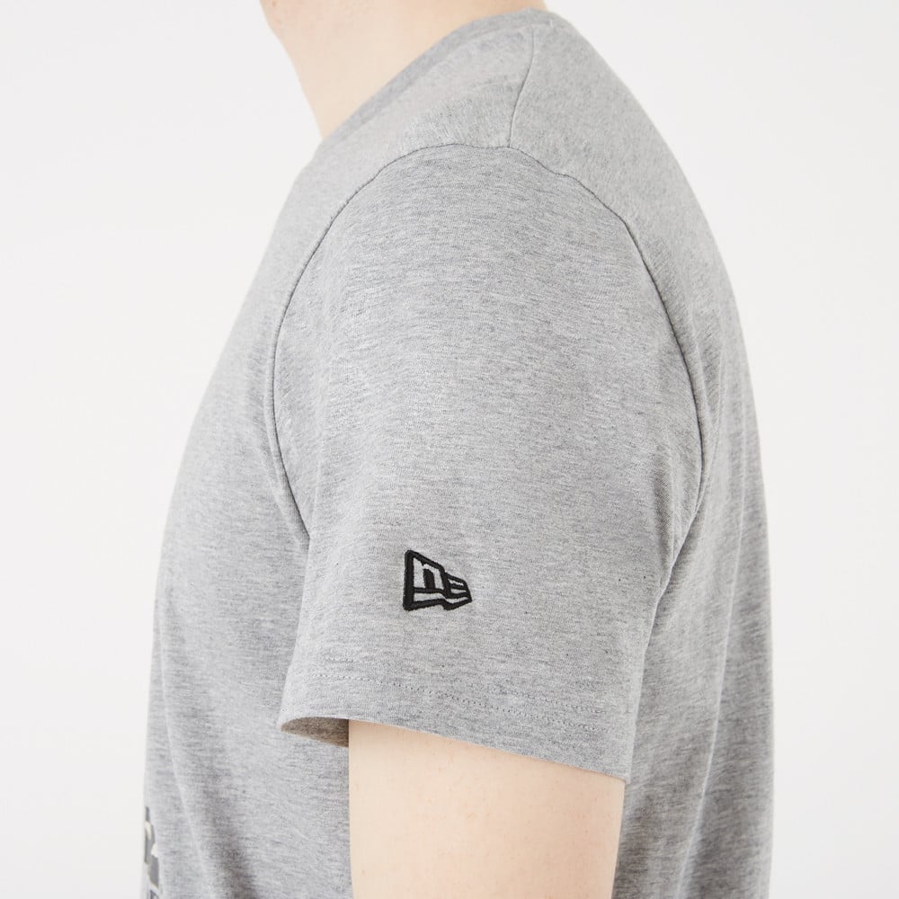 LA Dodgers Camo Logo Grey T-Shirt