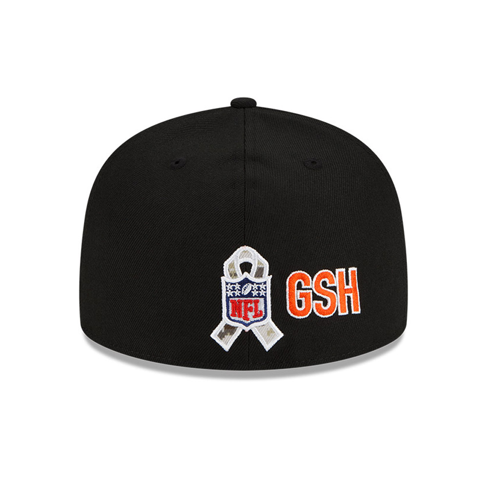 Chicago Bears NFL Salute to Service Black 59FIFTY Cap