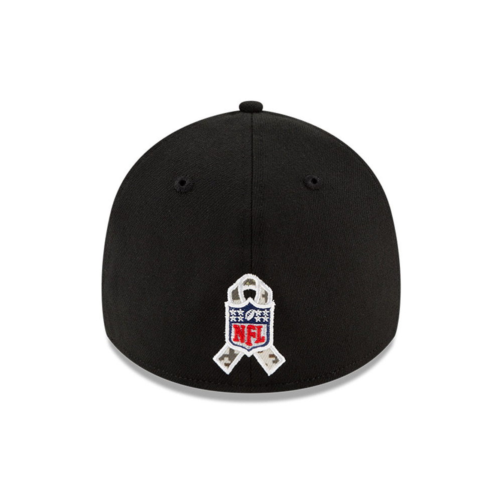 Tampa Bay Buccaneers NFL Salut zum Service Black 39THIRTY Cap