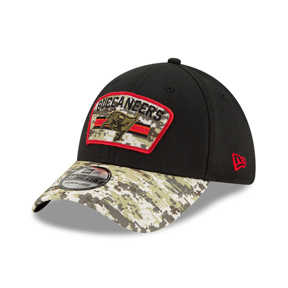 Tampa Bay Buccaneers NFL Salute to Service Black 39THIRTY Cap