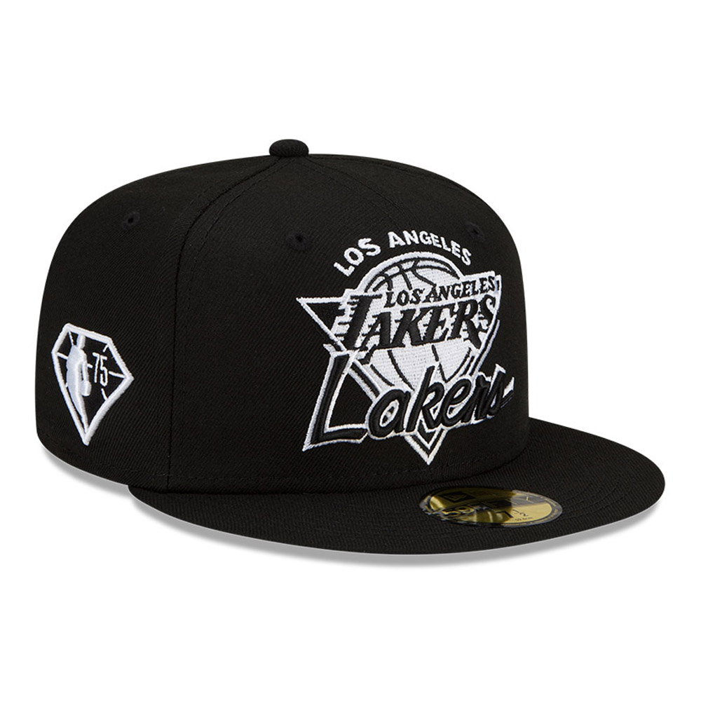 LA Lakers NBA Tip Off Black 59FIFTY Cap