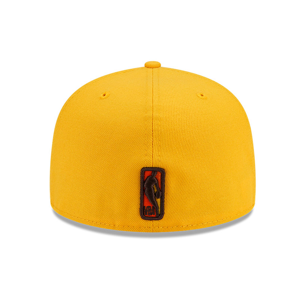 Chicago Bulls NBA Gold 59FIFTY Fitted Cap