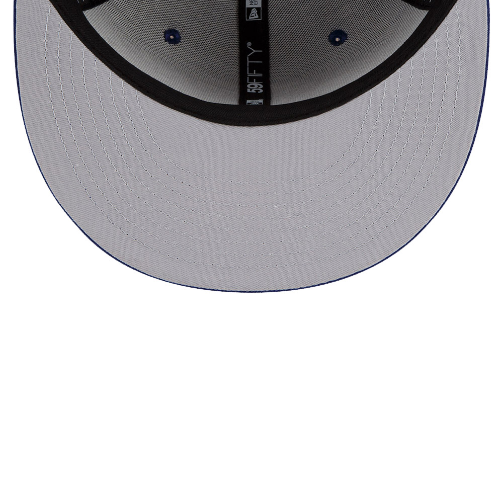 Cappellino 59FIFTY LA Dodgers MLB Count The Ring Blu