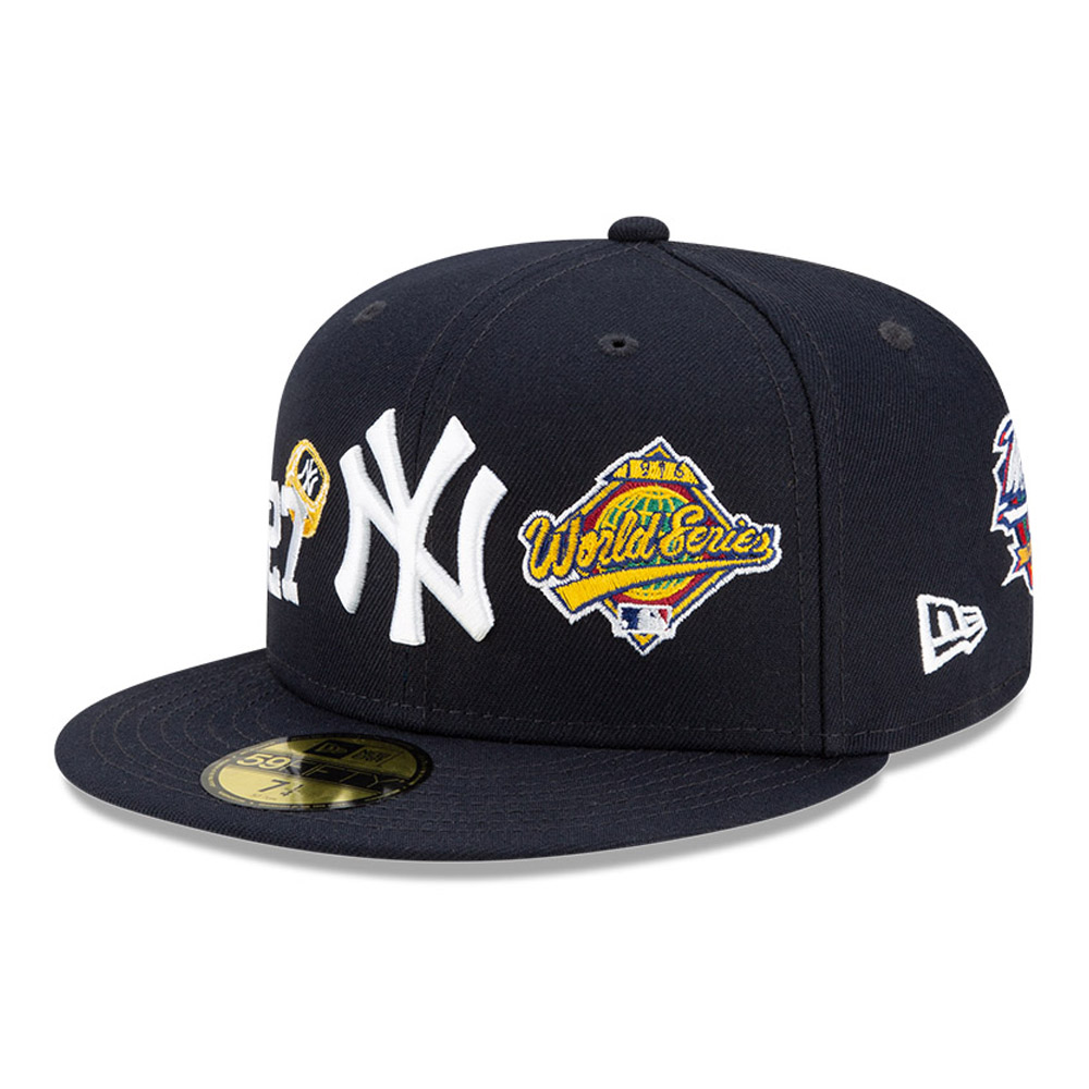 Cappellino 59 FIFTY New York Yankees MLB Count The Ring blu navy
