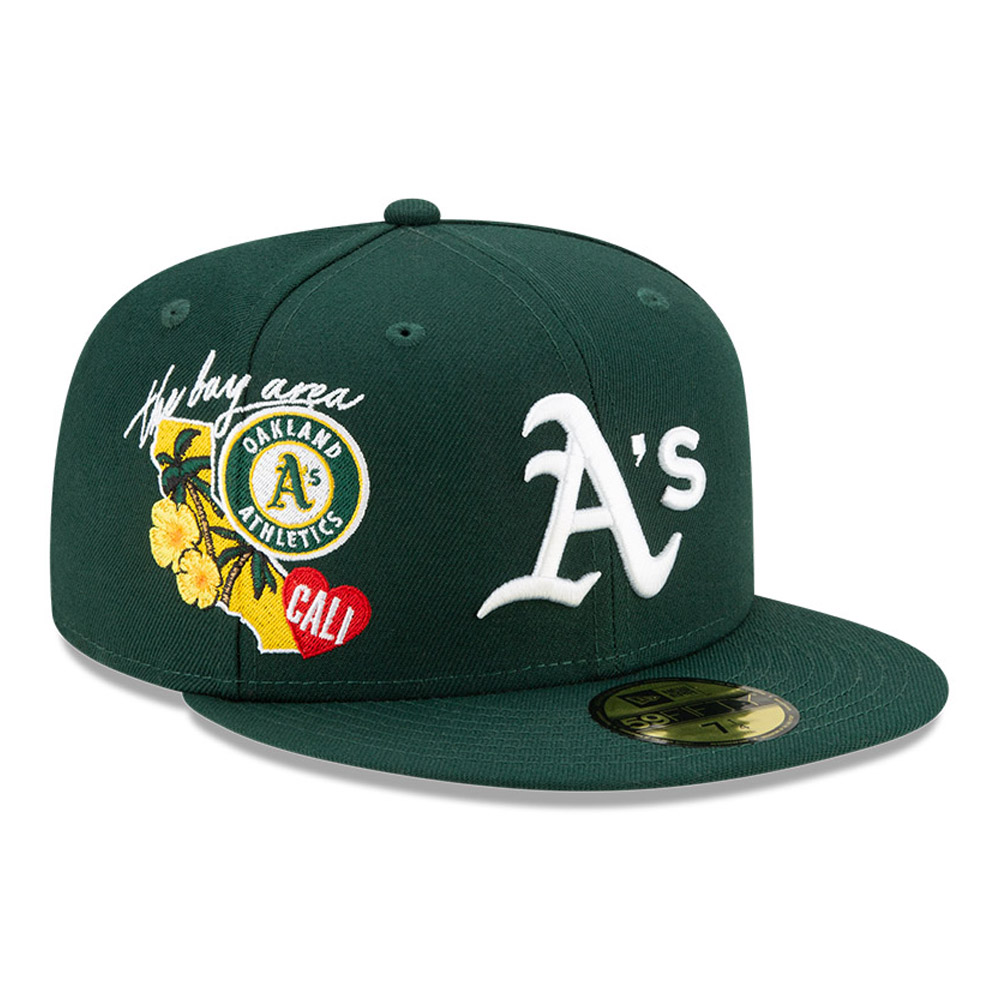 Oakland Athletics MLB City Cluster Green 59FIFTY Casquette