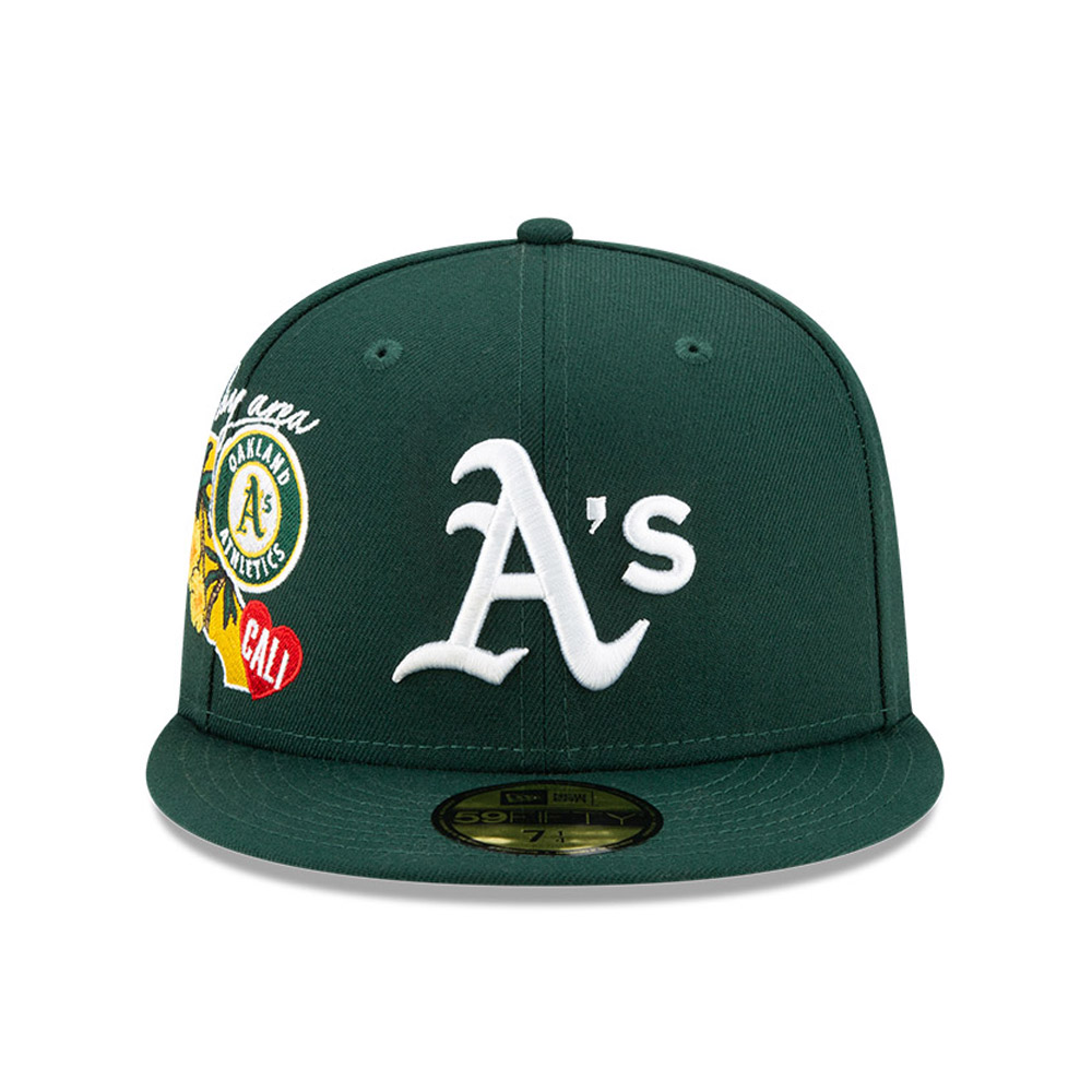 Oakland Athletics MLB City Cluster Green 59FIFTY Casquette