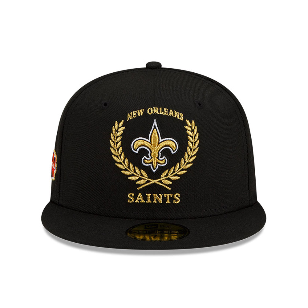 New Orleans Saints NFL Gold Classic Schwarz 59FIFTY Kappe