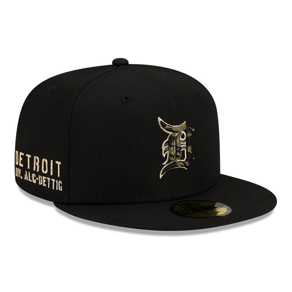 Cappellino 59FIFTY Detroit Tigers MLB Camo UV nero