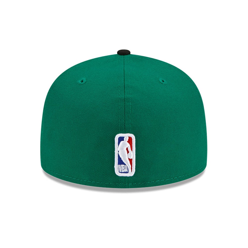Boston Celtics NBA 2 Tone Hoops Green 59FIFTY Gorra