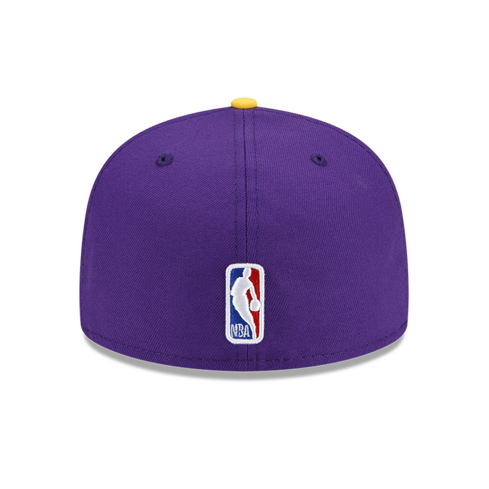 LA Lakers NBA 2 Tone Hoops Purple 59FIFTY Fitted Cap