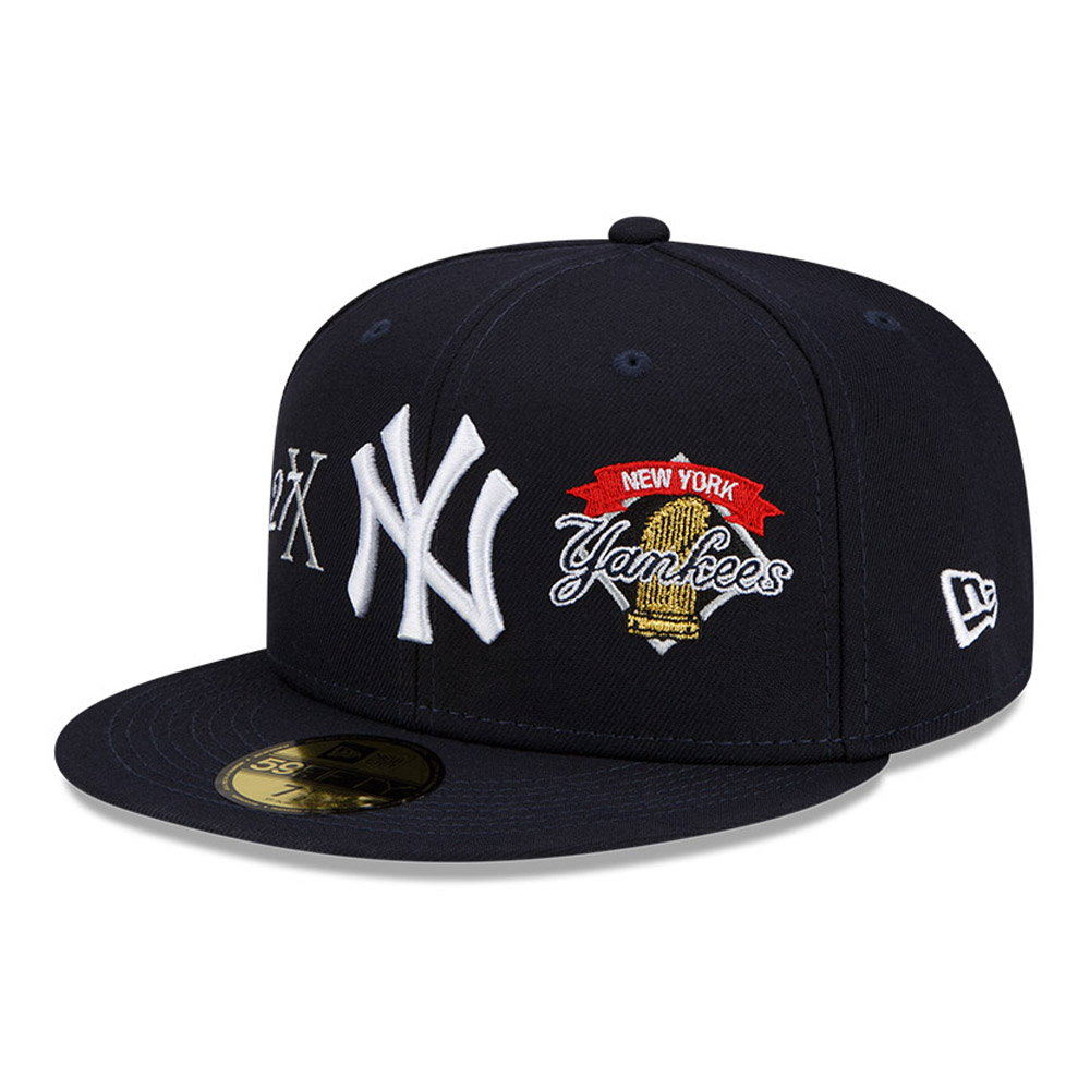 New York Yankees MLB Call Out Navy 59FIFTY Fitted Cap