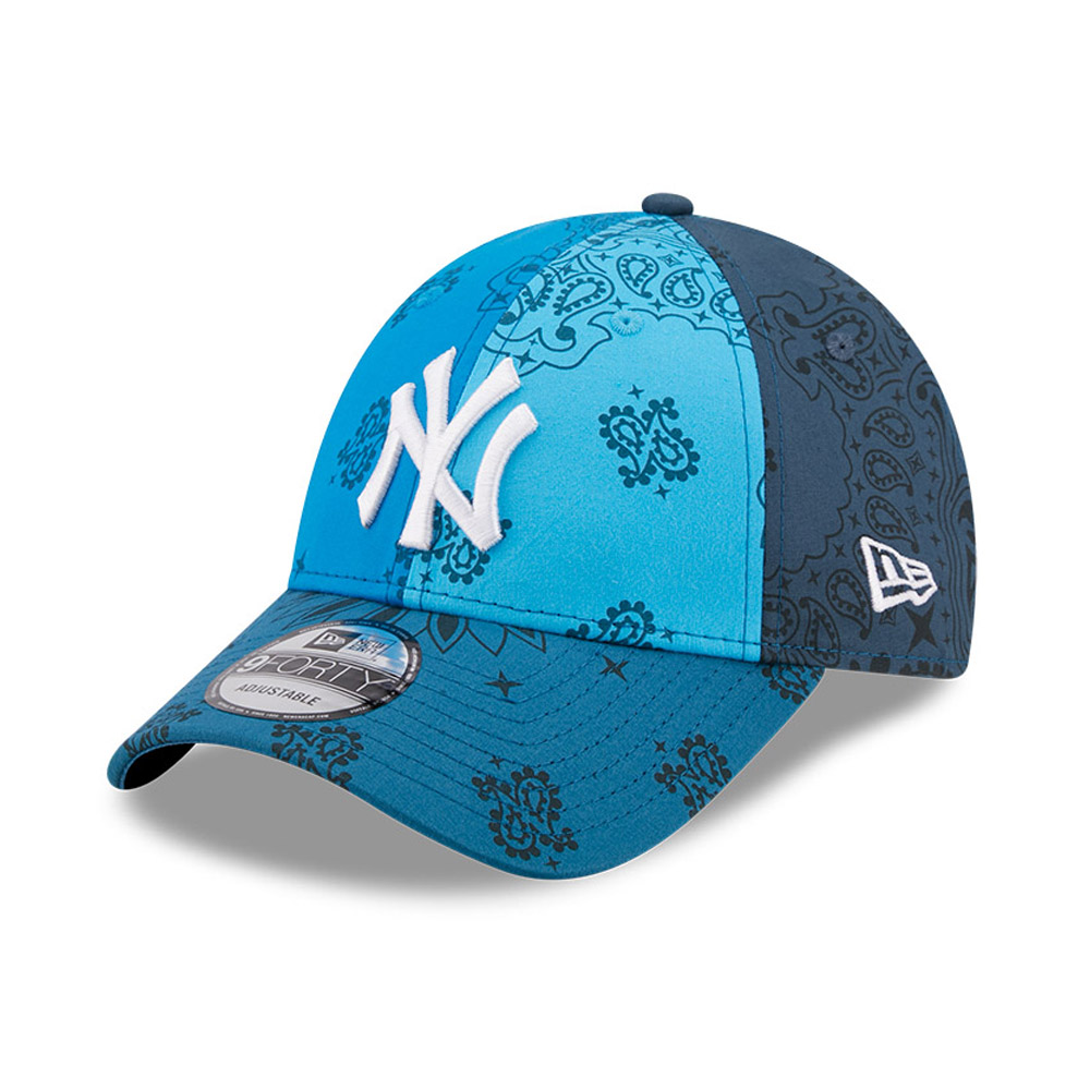 Casquette 9FORTY Bleu New York Yankees Paisley