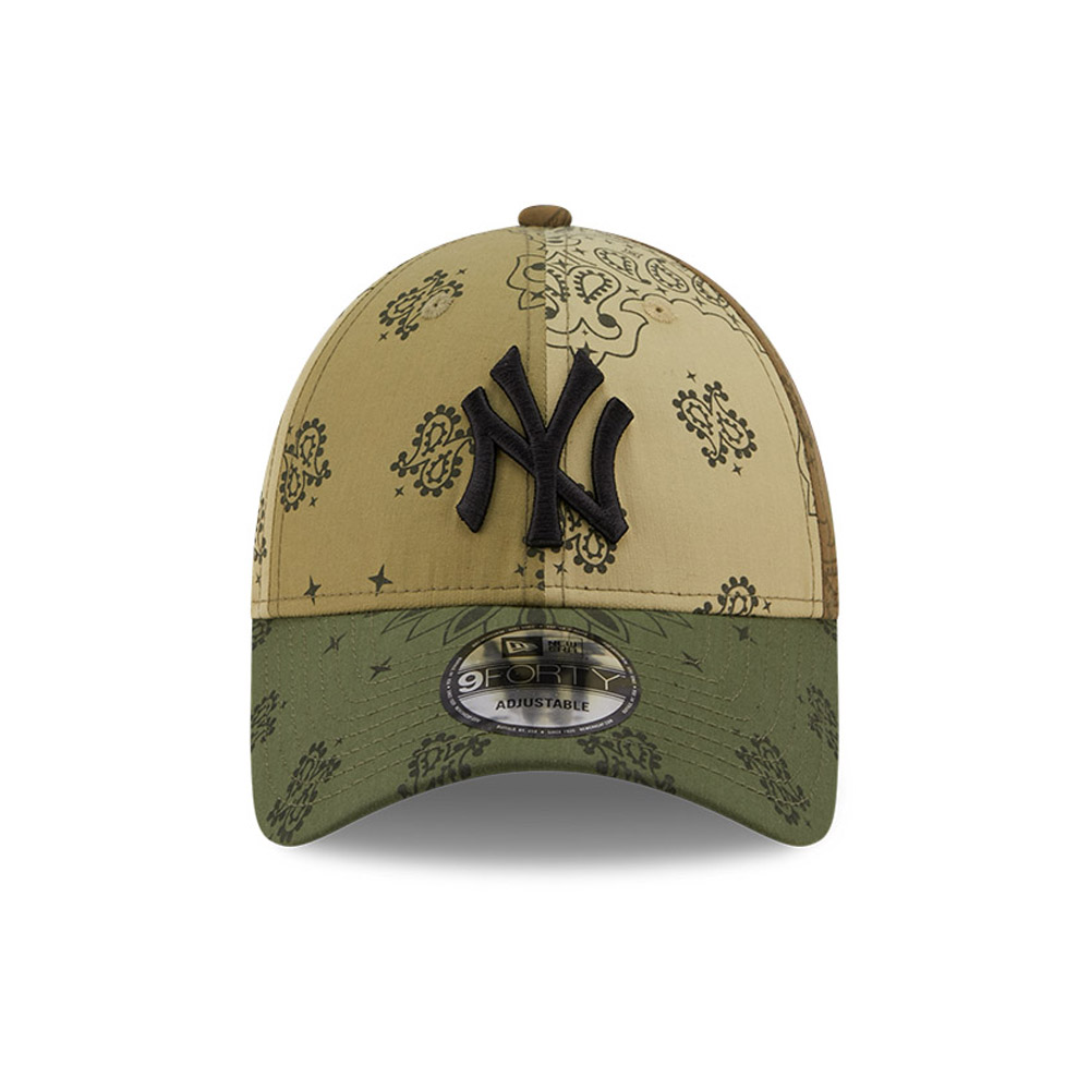 New York Yankees Paisley Green 9FORTY Mütze