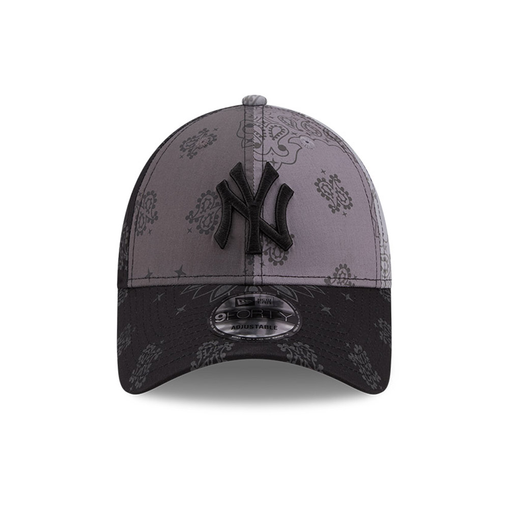New York Yankees Paisley Grey 9FORTY Mütze