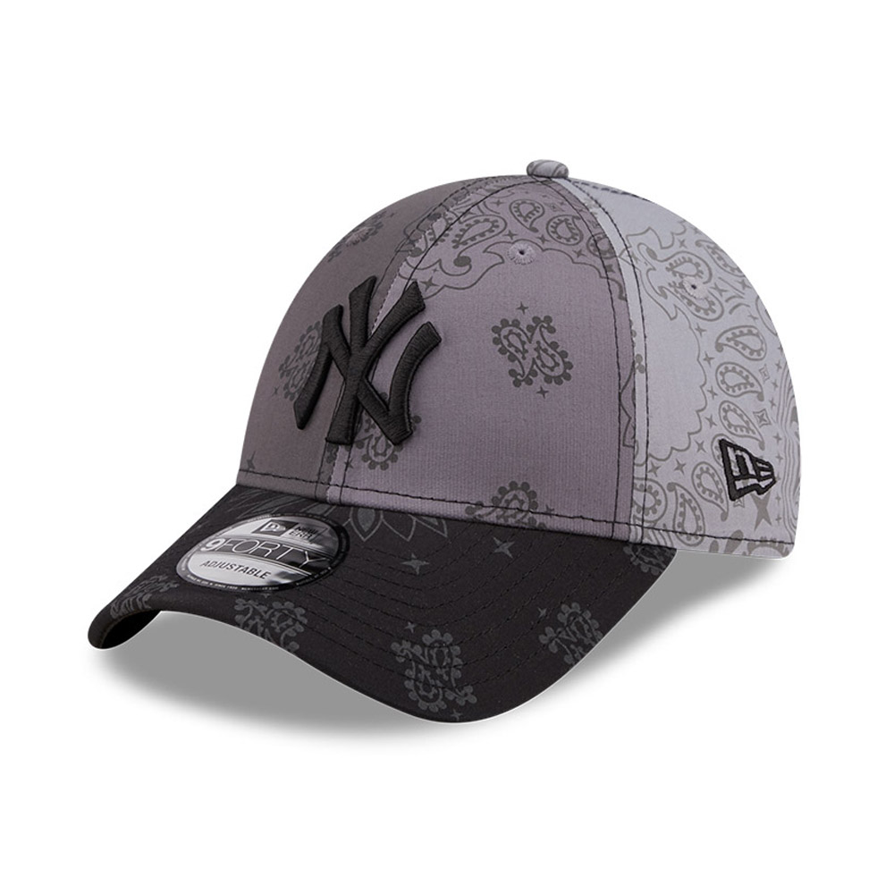 Casquette 9FORTY Gris New York Yankees Paisley