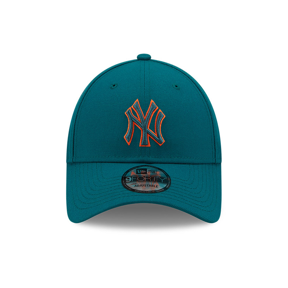 Casquette 9FORTY Turquoise New York Yankees Pop Outline