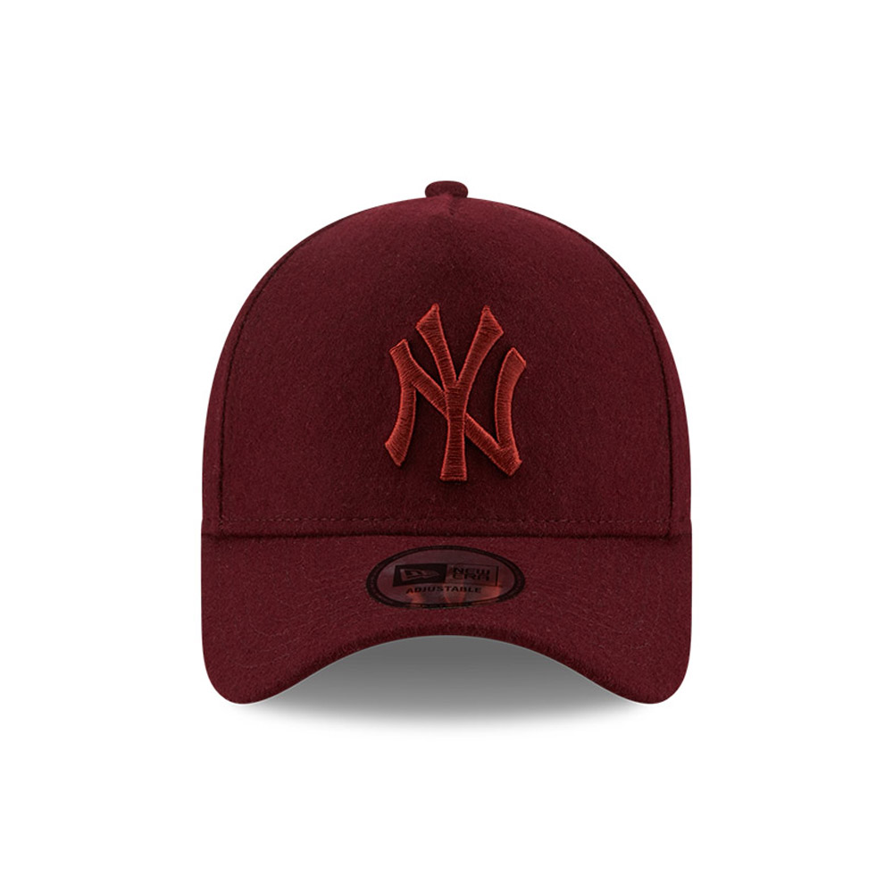 New York Yankees Melton Crown Maroon 9FORTY A-Frame Cap