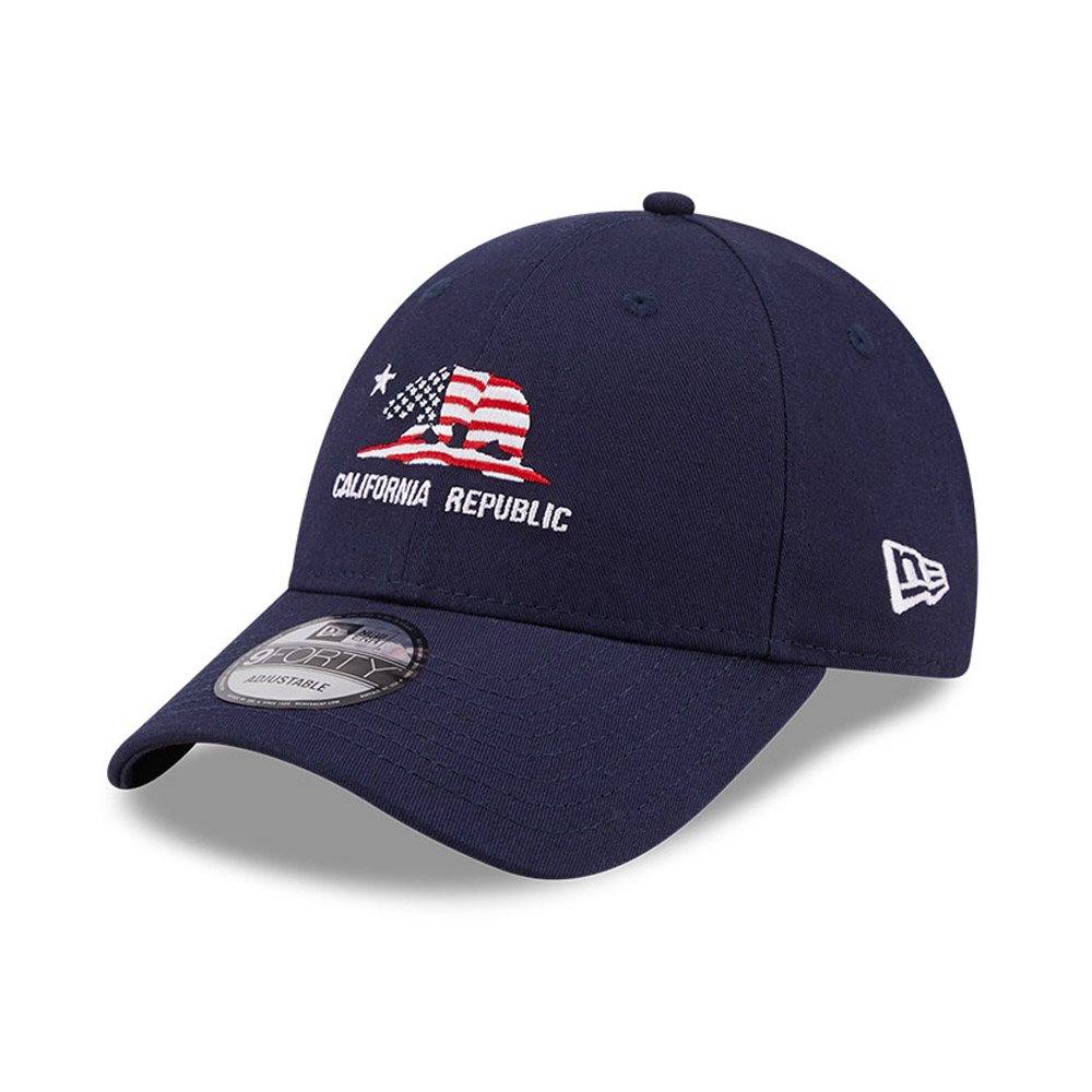 New Era US State Patch Blue 9FORTY Cap