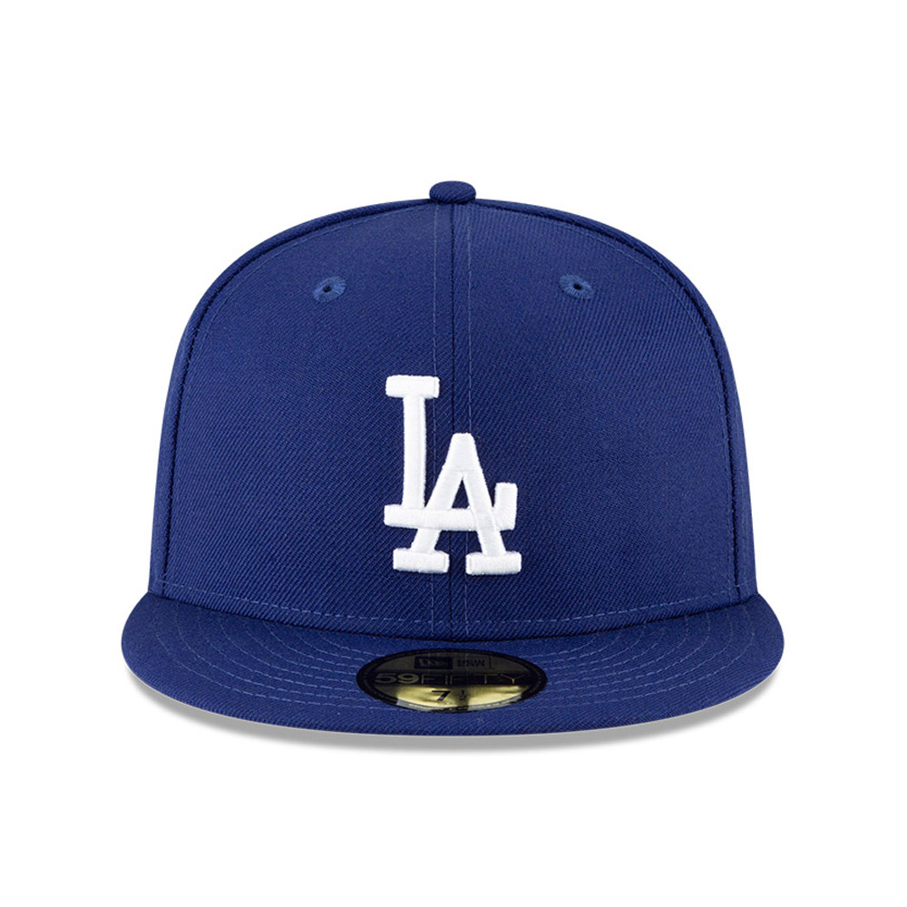 LA Dodgers World Series Patch Bleu 59FIFTY Casquette