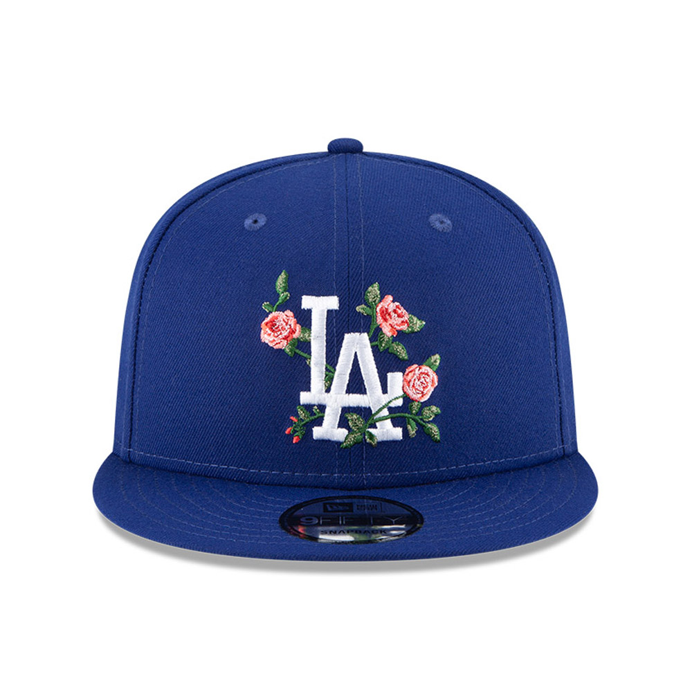 LA Dodgers MLB Bloom Blue 9FIFTY Gorra