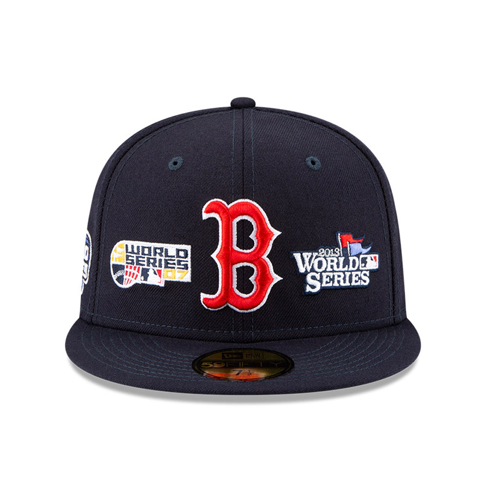 Boston Red Sox World Series Navy 59FIFTY Fitted Cap