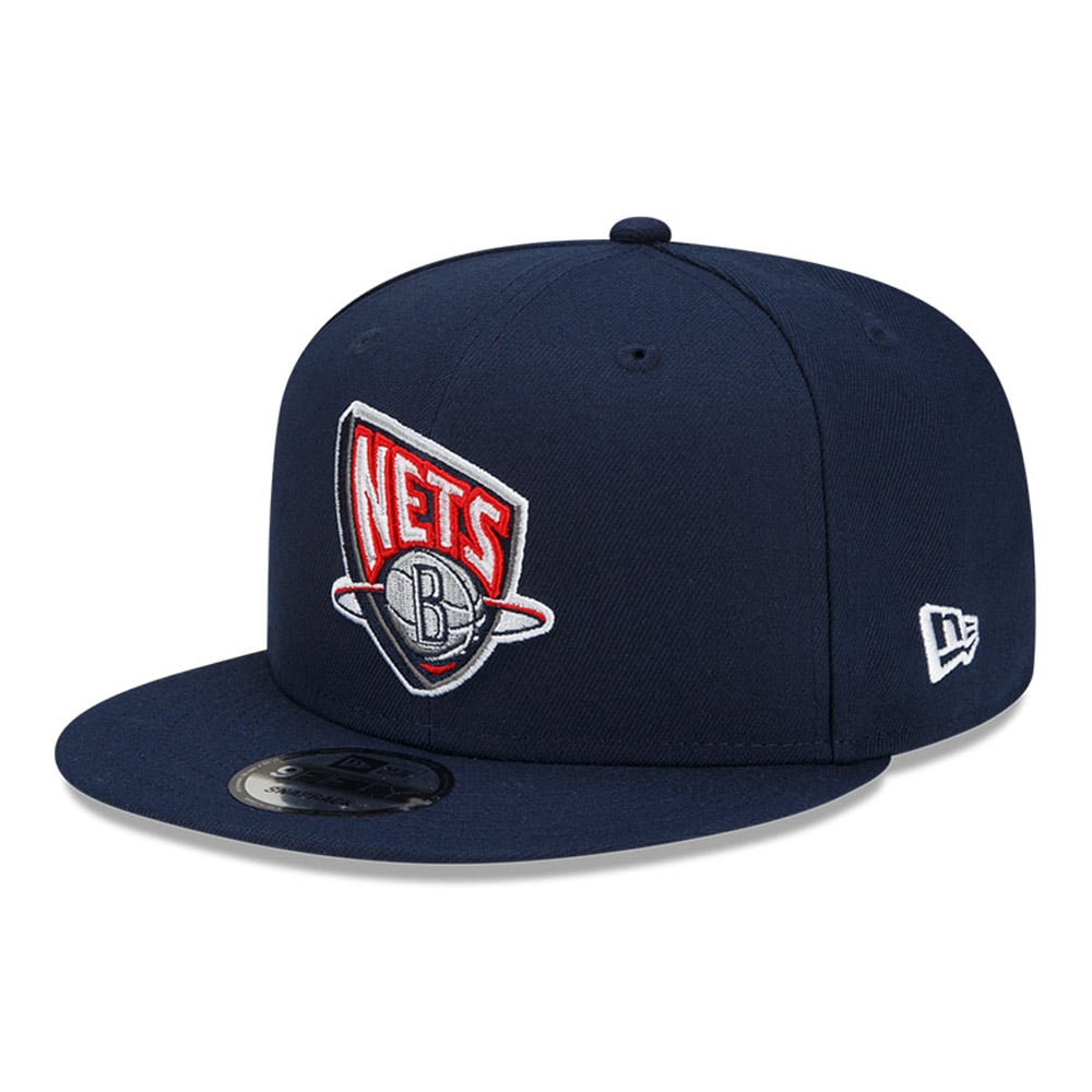 Brooklyn Nets NBA City Edition Navy 9FIFTY Snapback Cap