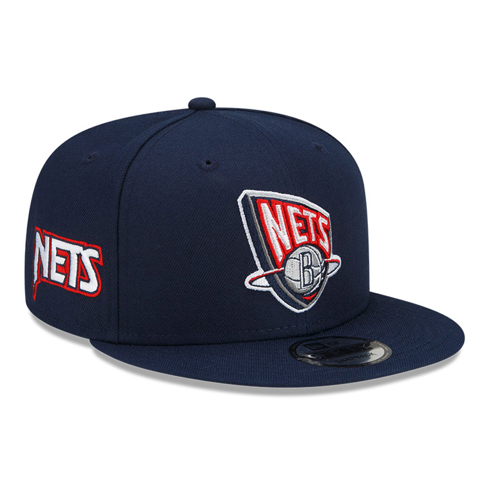 Brooklyn Nets NBA City Edition Navy 9FIFTY Snapback Cap