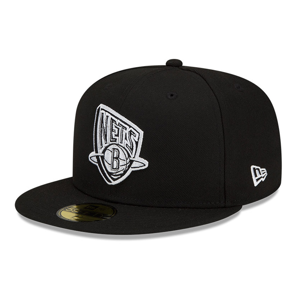 Brooklyn Nets NBA City Edition Black 59FIFTY Fitted Cap