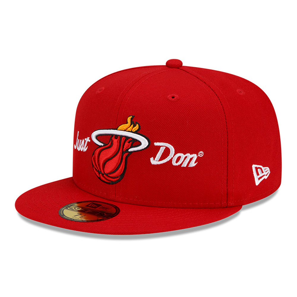 Miami Heat Just Don x NBA Black 59FIFTY Fitted Cap