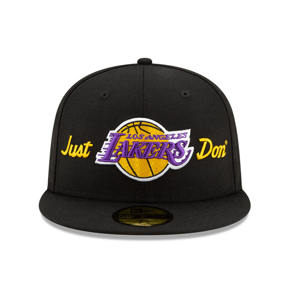 LA Lakers Just Don x NBA Black 59FIFTY Fitted Cap