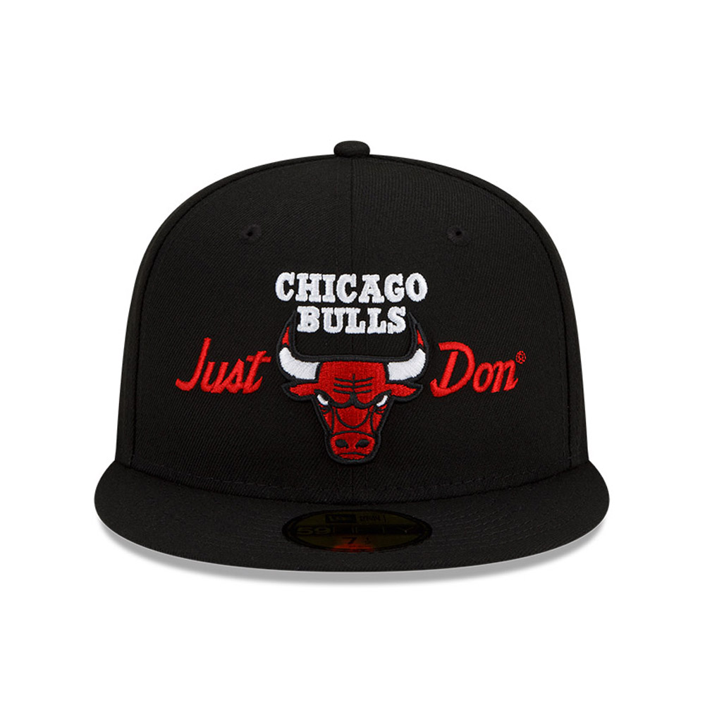 Chicago Bulls Just Don x NBA Black 59FIFTY Cap