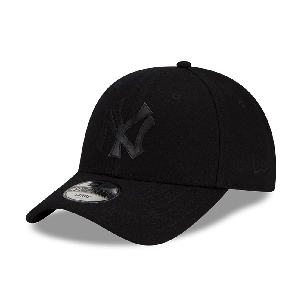 New York Yankees Ralph Lauren Black 49FORTY Fitted Cap