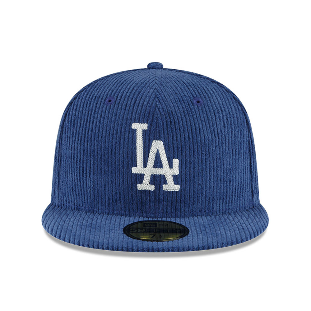 LA Dodgers MLB Corduroy Blau 59FIFTY Cap