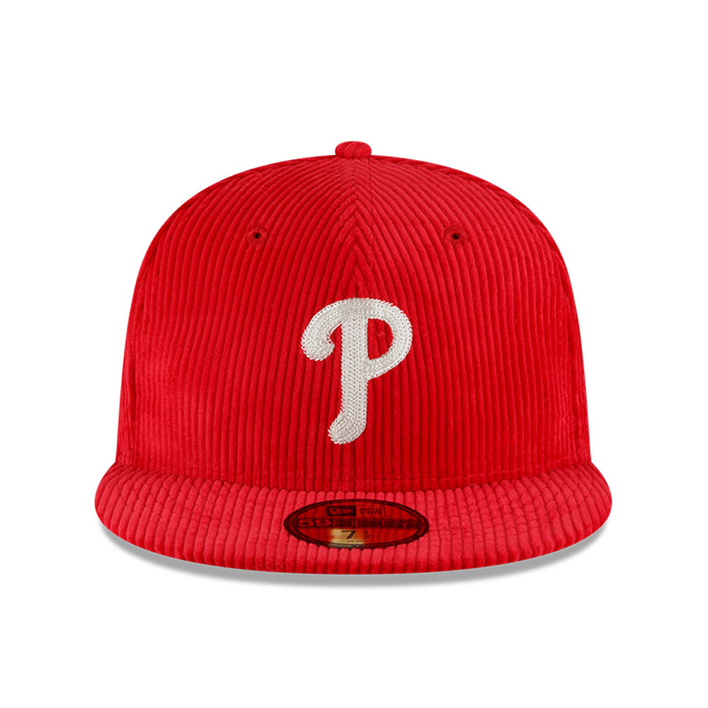 Philadelphia Phillies MLB Corduroy Red 59FIFTY Gorra