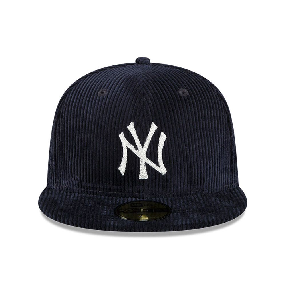 Cappellino 59FIFTY New York Yankees MLB Corduroy Blu navy