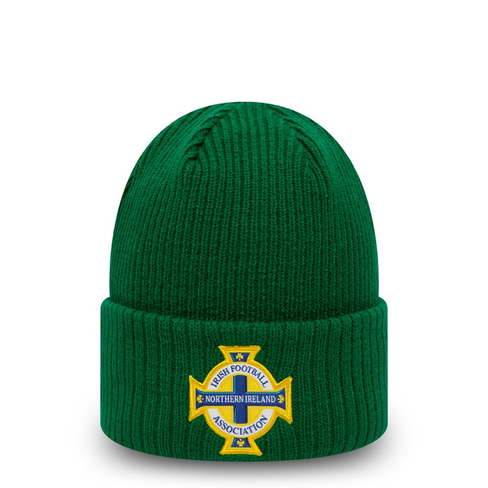 Irish FA Essential Green Cuff Beanie Hat