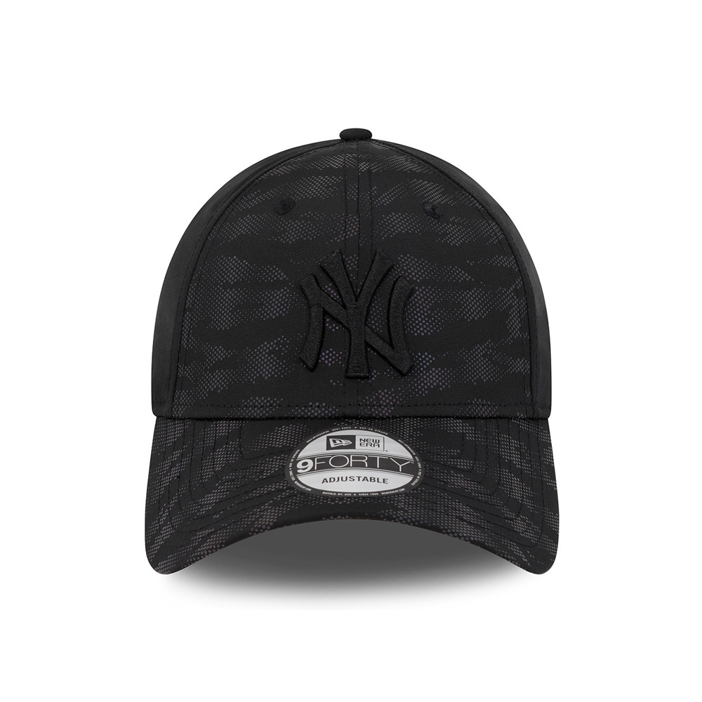 Casquette 9FORTY noire réfléchissante des Yankees de New York