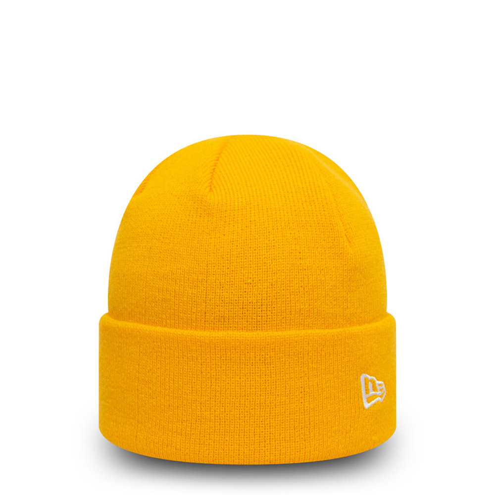 New Era Farbe Pop Yellow Manschettenmütze Hut
