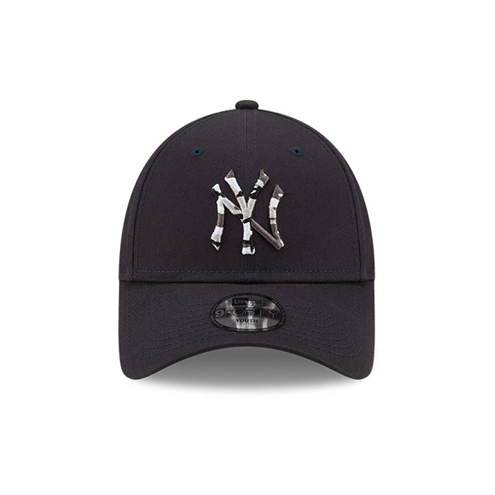 New York Yankees Wild Camo Kids Navy 9FORTY Cap