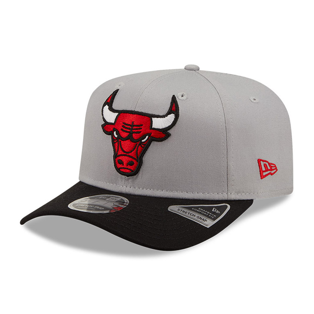 Chicago Bulls Tonal Grau 9FIFTY Stretch Snap Cap