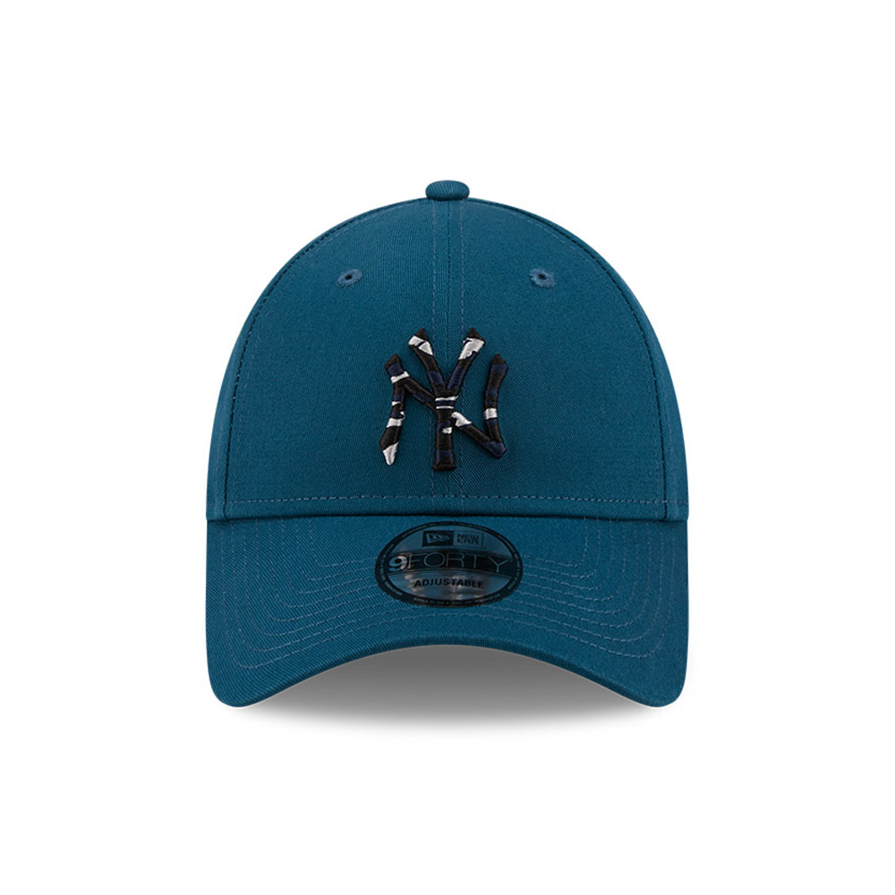 Cappellino New York Yankees Wild Camo Blue 9FORTY