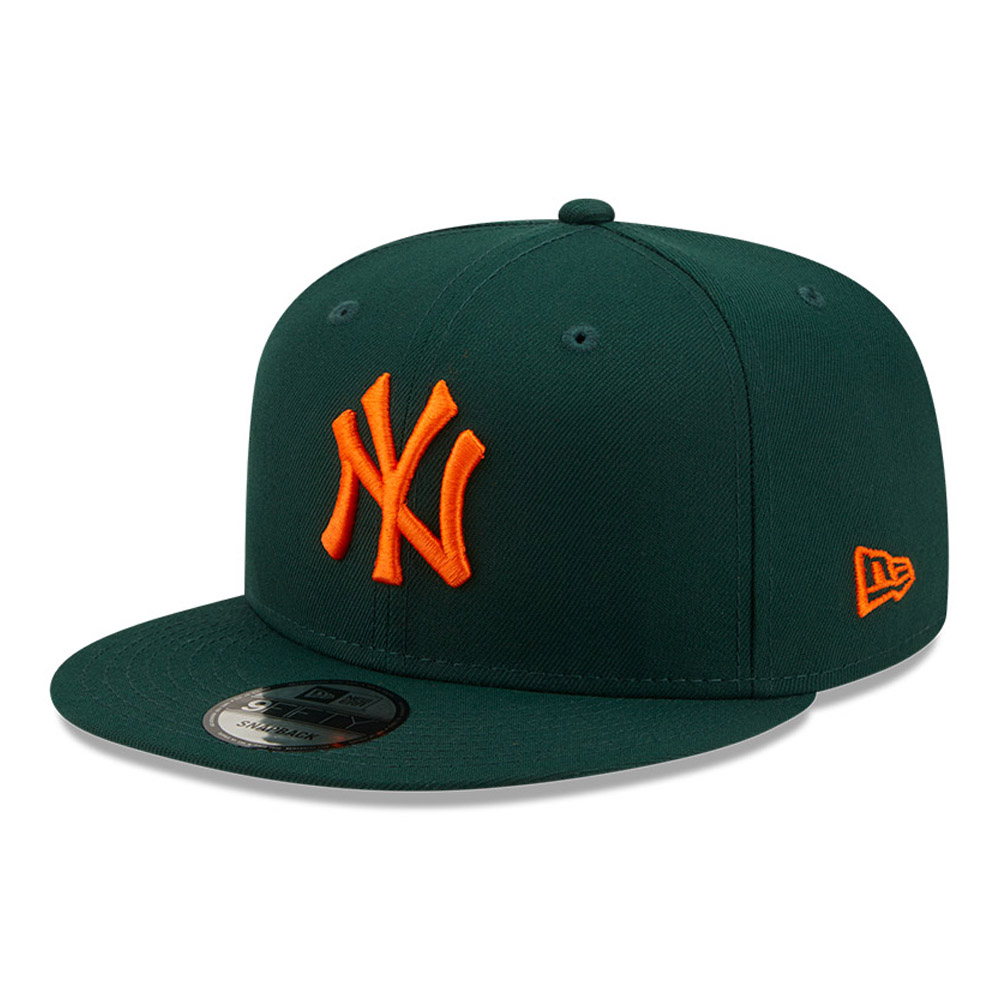 New York Yankees League Essential Green 9FIFTY Kappe