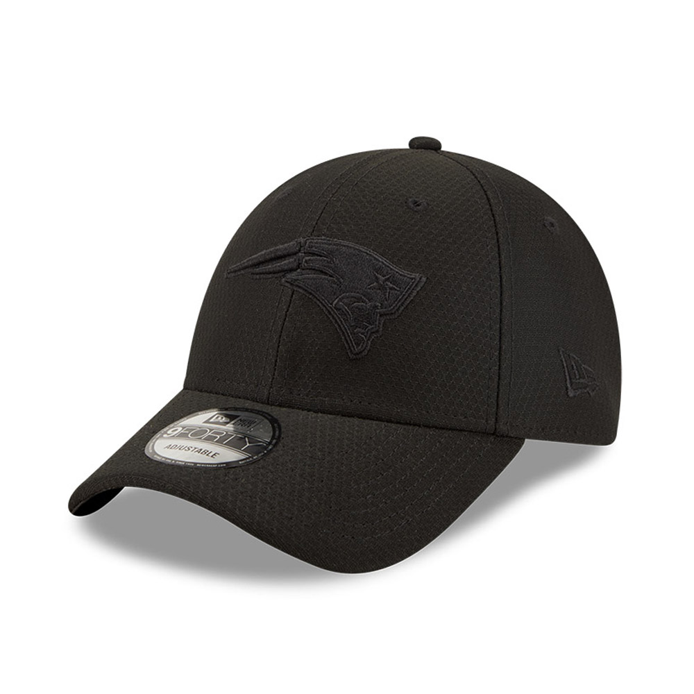 New England Patriots All Black 9FORTY Kappe