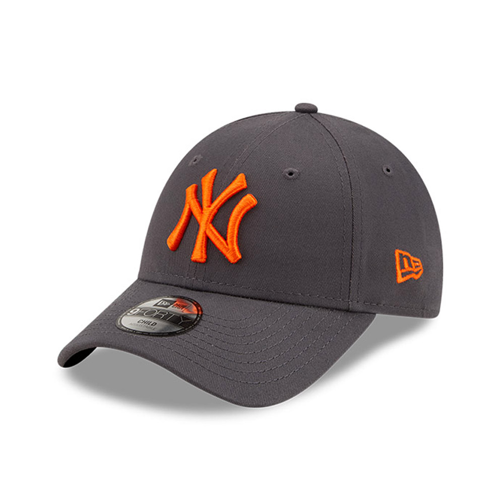 New York Yankees League Essential Kids Grey 9FORTY Kappe