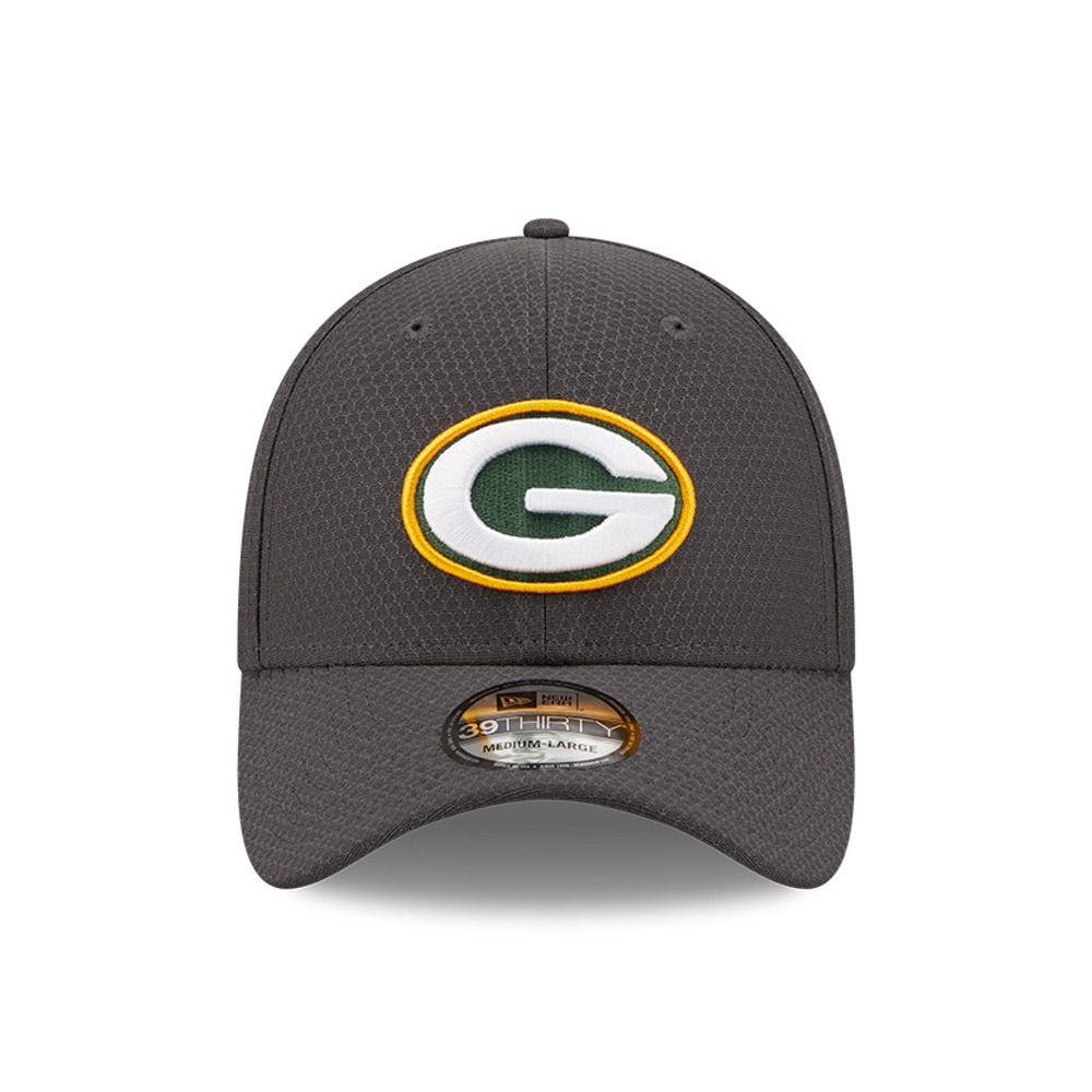 Green Bay Packers NFL Hex Tech Grey 39THIRTY Kappe
