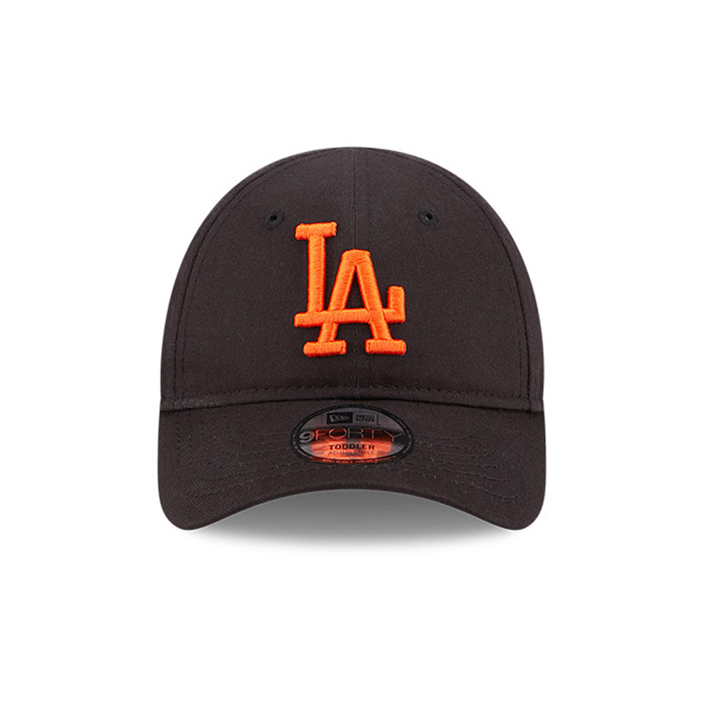 LA Dodgers League Essential Kleinkind Schwarz 9FORTY Cap