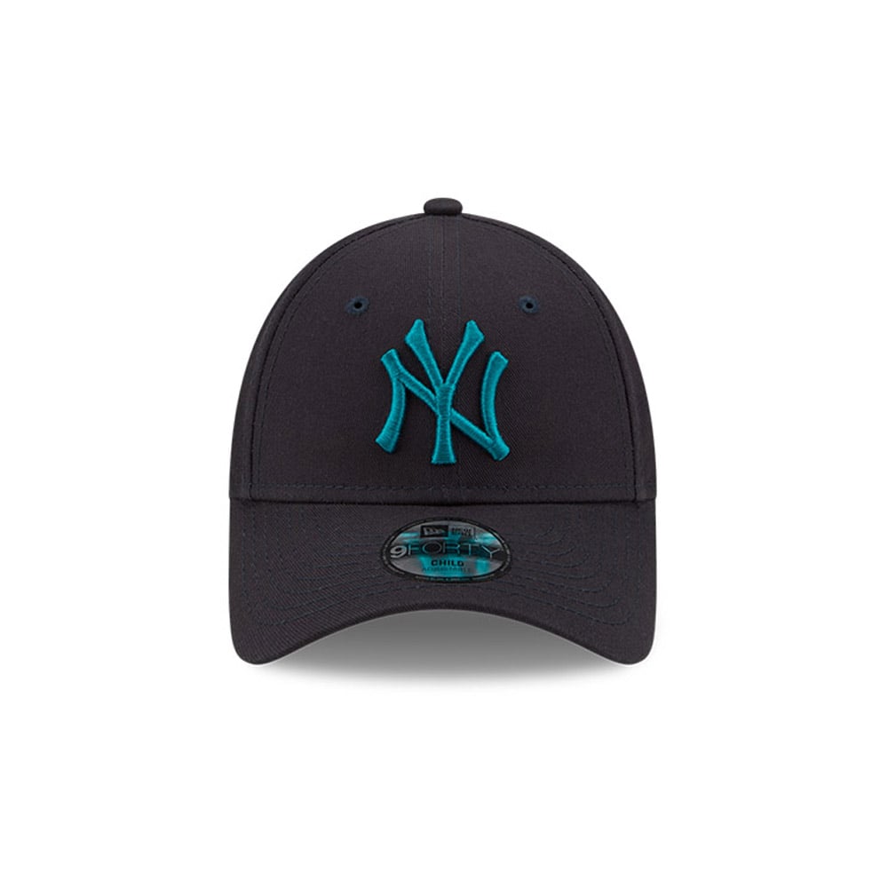 New York Yankees League Essential Kids Navy 9FORTY Kappe