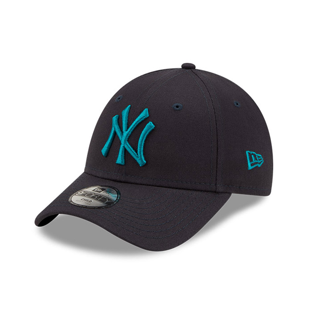 New York Yankees League Essential Kids Navy 9FORTY Kappe